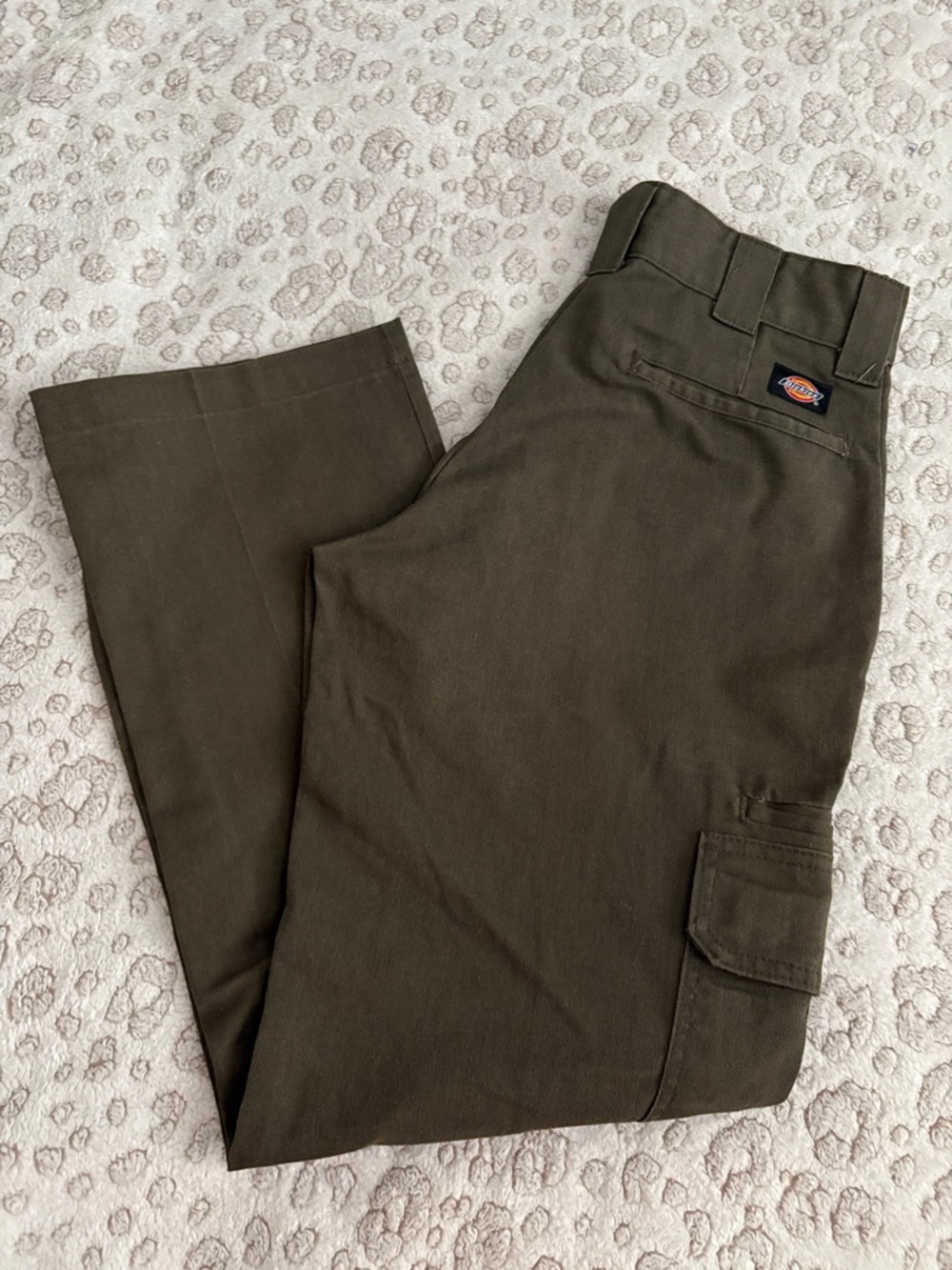 Dickies Men’s Olive Cargo Work Pants